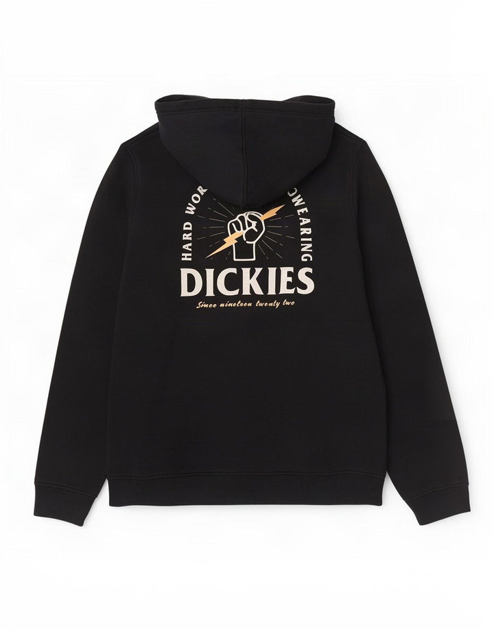 Dickies Hombre Sudadera Con Capucha Gráfica Jersey De Algodón Negro Mediano