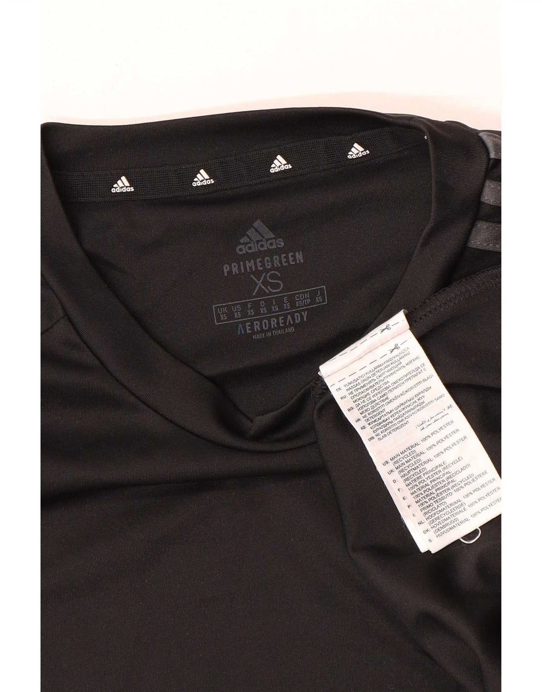 Adidas Hombre Aeroready Camiseta Top XS Negro Poliéster