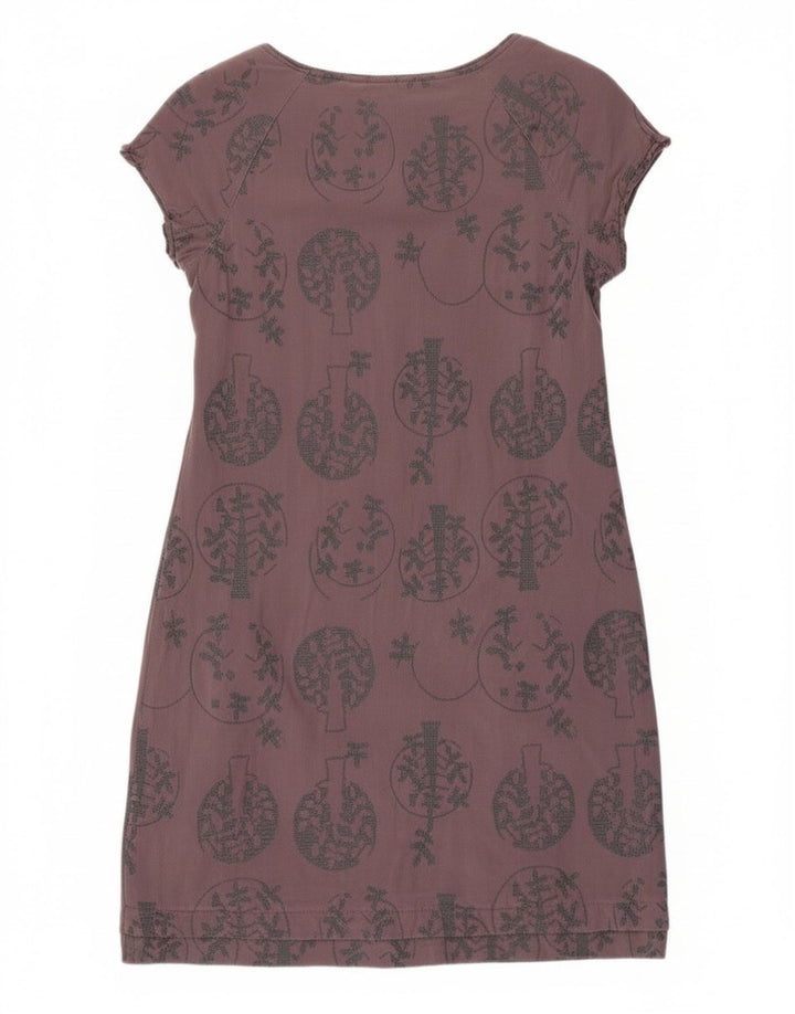 Vestido tubo para mujer White Stuff UK 40 Small Gris Floral Viscosa