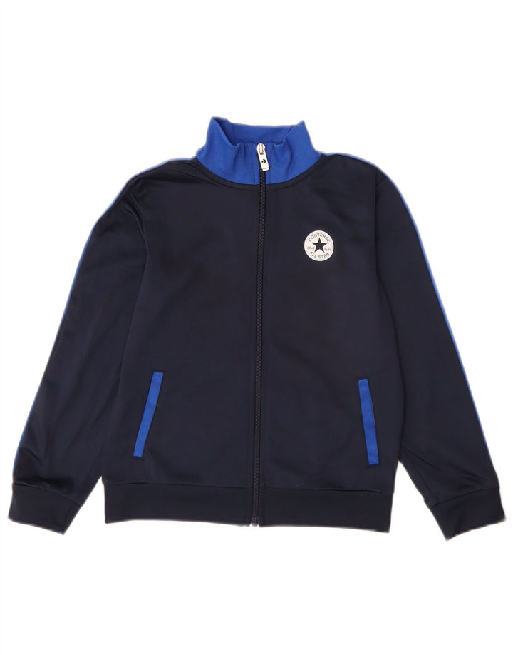 Converse Chuck Taylor Chándal Top Chaqueta para Niños 6-7 Años Grande Azul Marino