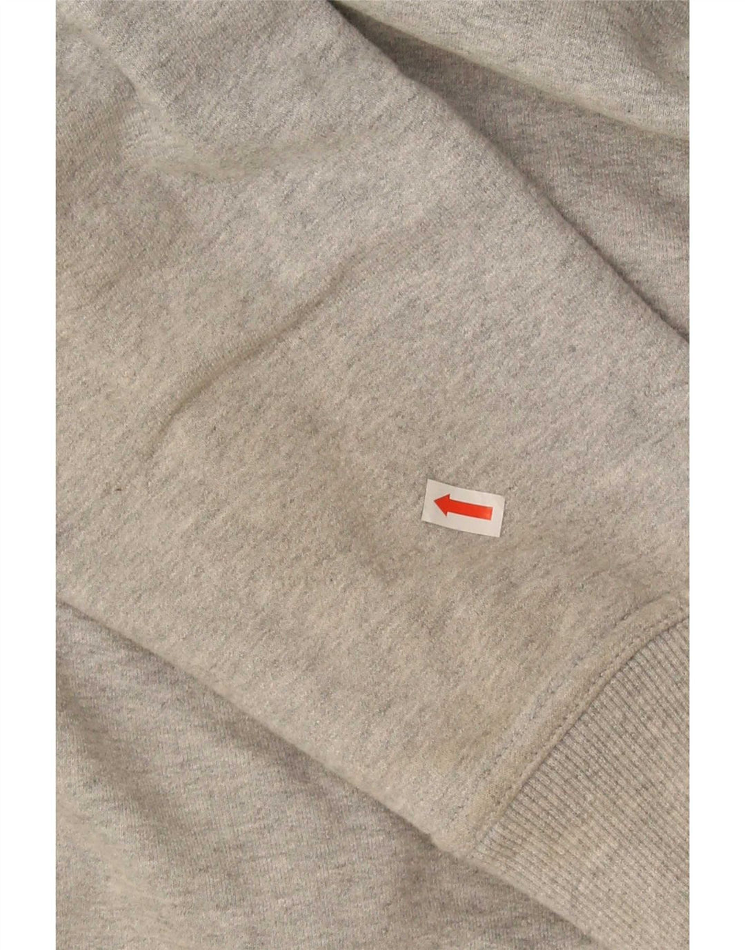 Crew Clothing - Sudadera con cuello y cremallera para hombre, talla grande, algodón gris