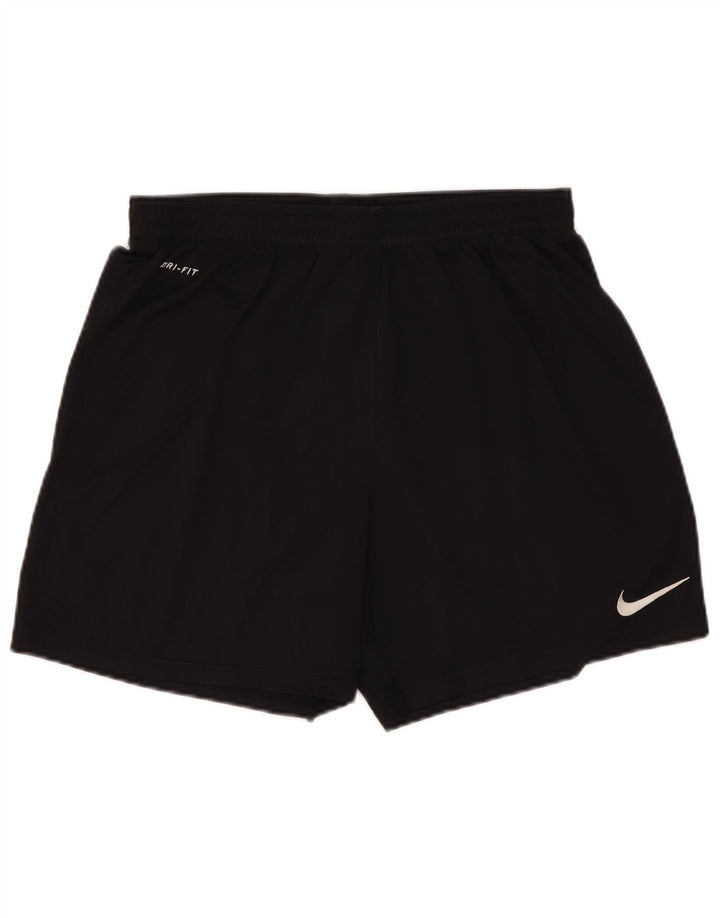 Nike Dri Fit - Pantalones cortos deportivos para hombre (poliéster), color negro