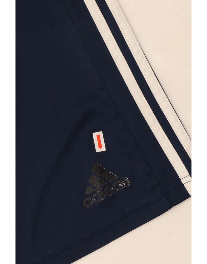 ADIDAS Pantalones cortos deportivos para hombre grande azul marino