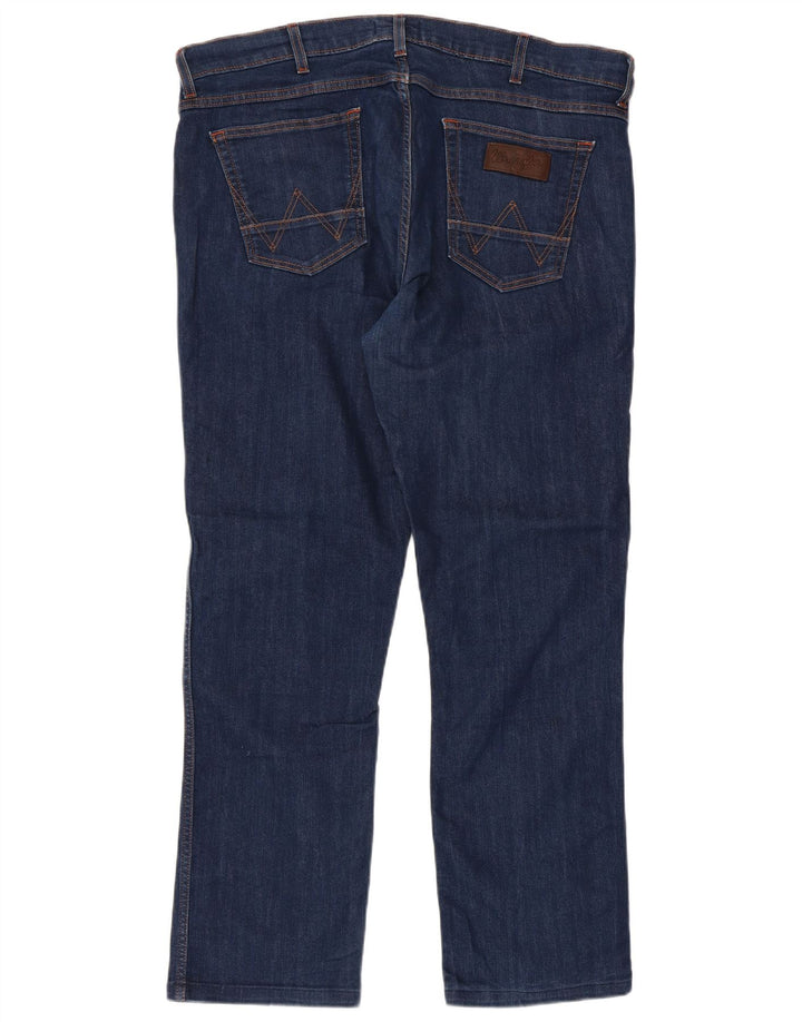 Wrangler Vaqueros Rectos Para Hombre W38 L29 Azul