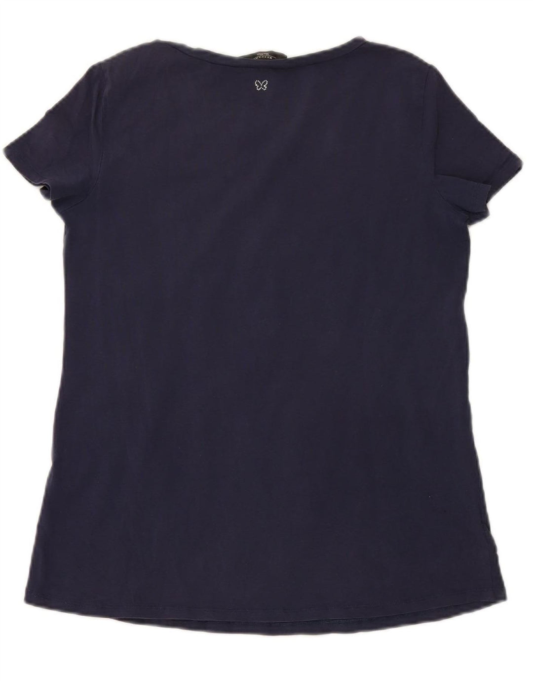 MAX MARA Womens Weekend T-Shirt Top UK 12 Medium Navy Blue