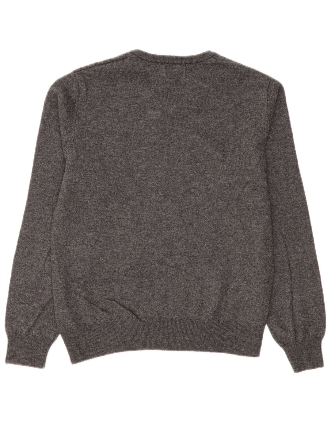 Kappa Jersey con Cuello en V para Hombre, pequeño, Lana Gris Chevron