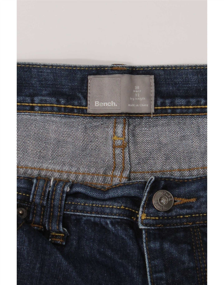 Vaqueros rectos para hombre Bench W38 L32 Algodón azul