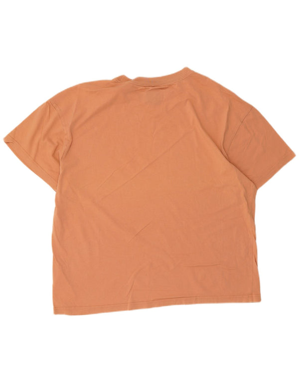 Nike - Camiseta holgada para hombre, talla pequeña, algodón rosa