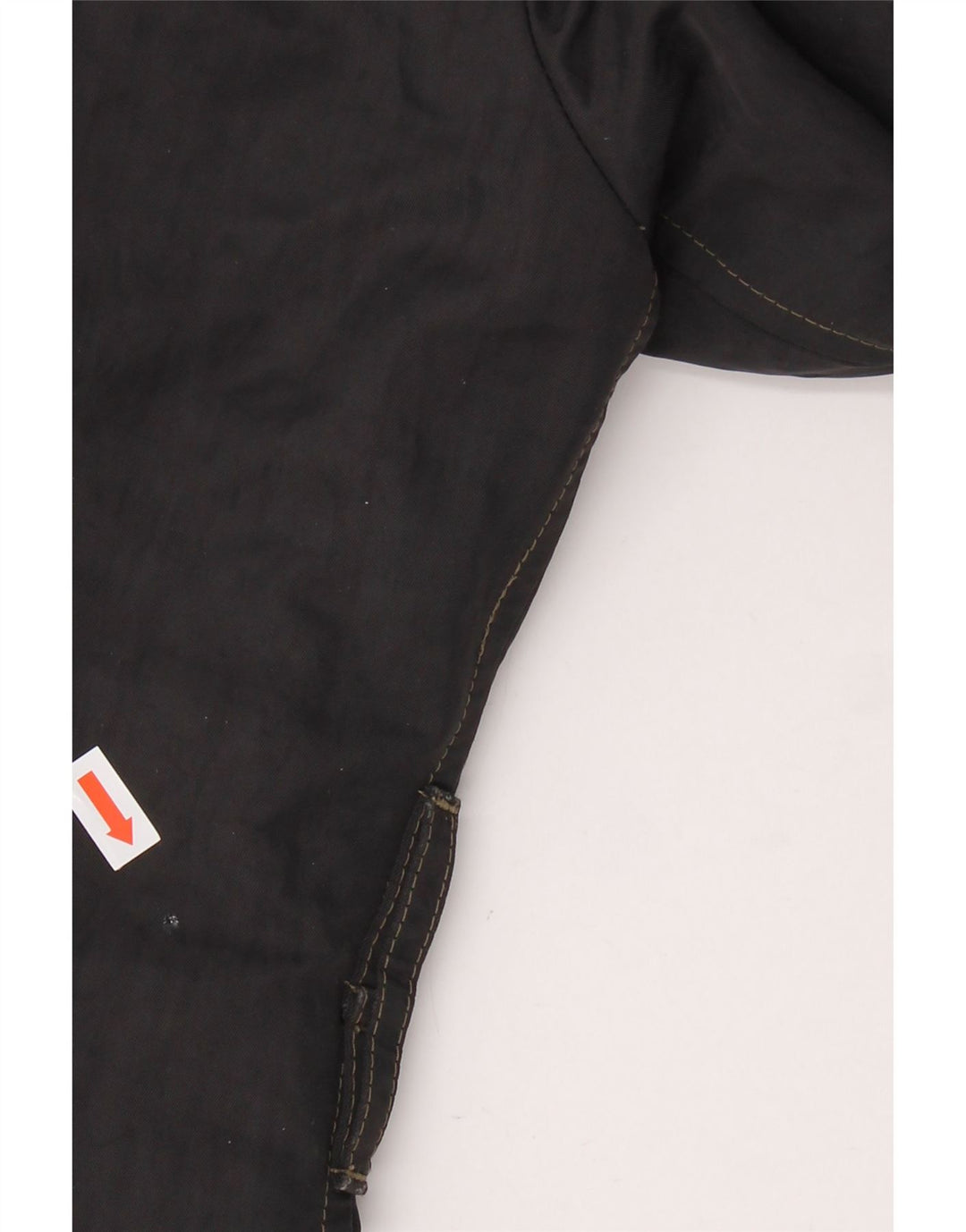 Murphy & Nye Chaqueta Parka Extragrande para Mujer UK 10 Small Poliamida Negra