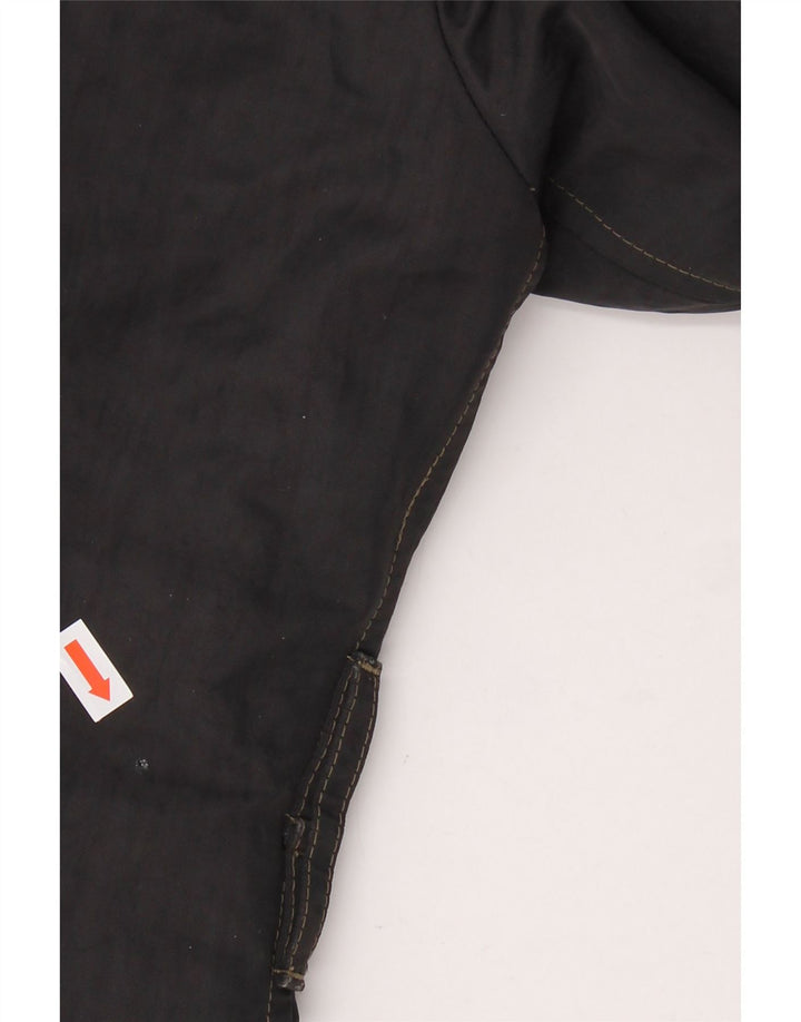 Murphy & Nye Chaqueta Parka Extragrande para Mujer UK 10 Small Poliamida Negra