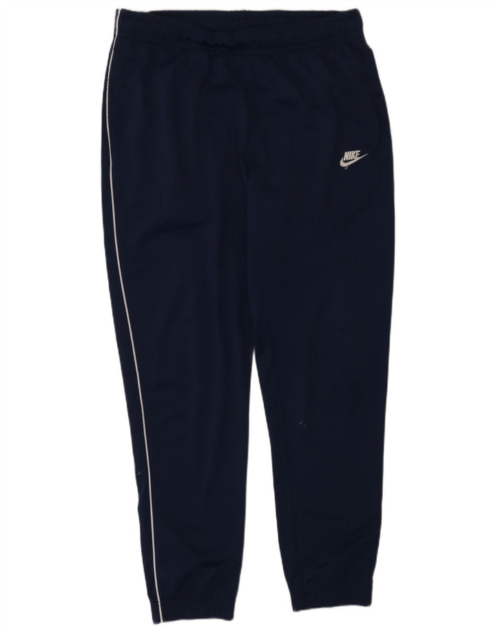 Nike - Pantalones de chándal para hombre, color azul marino, poliéster