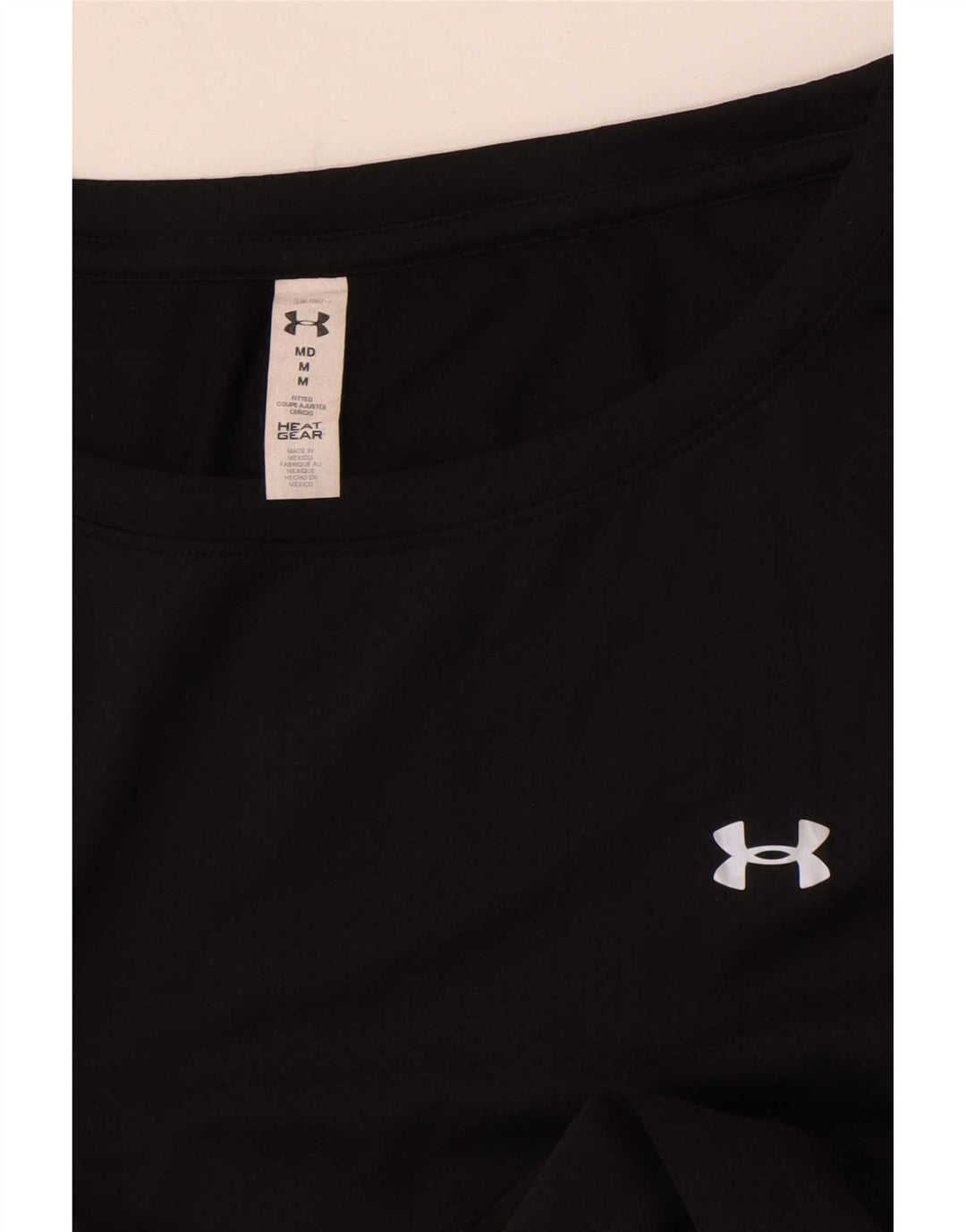 Under Armour Camiseta Heat Gear para mujer de manga larga UK 14 Medium Black