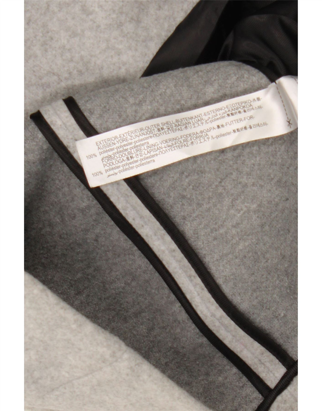 Zara Mujer Chaqueta Blazer De Doble Botonadura UK 10 Small Gris Poliéster