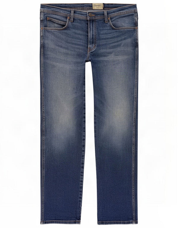 Wrangler Jeans rectos Arizona para hombre W38 L32 Algodón azul