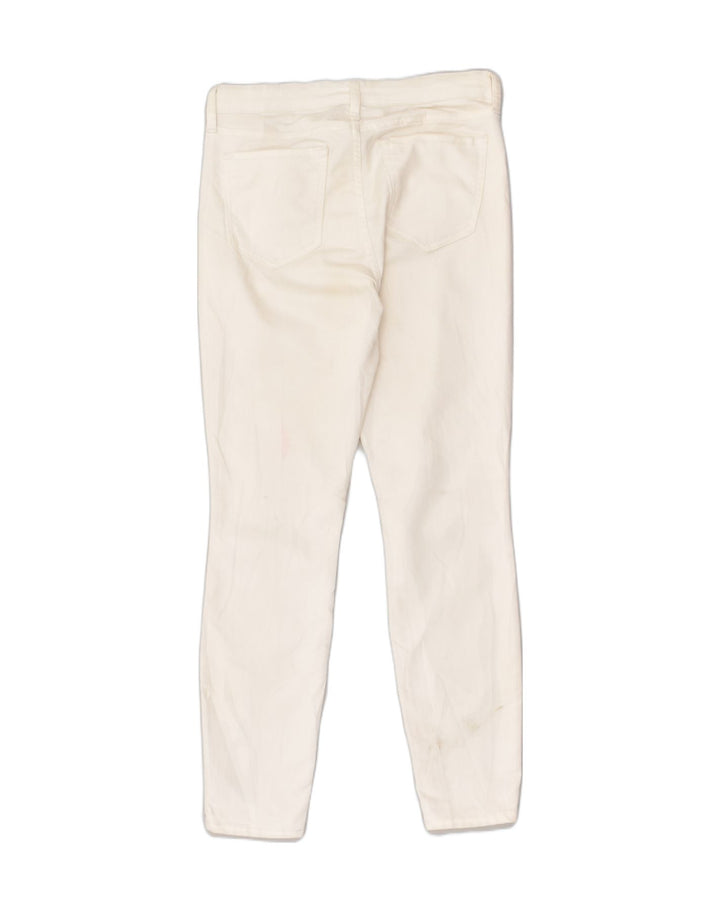 GAP Girls Slim Jeans 13-14 Years W26 L26 White Cotton | Vintage Gap | Thrift | Second-Hand Gap | Used Clothing | Messina Hembry 