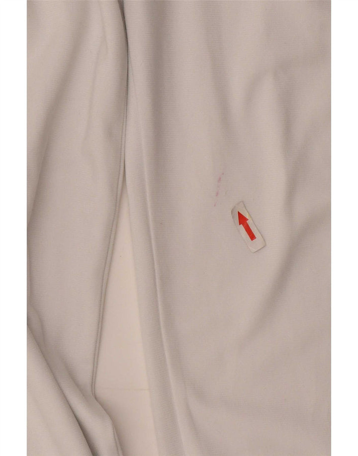 Adidas - Pantalones de chándal para mujer, talla 40, poliéster blanco grande