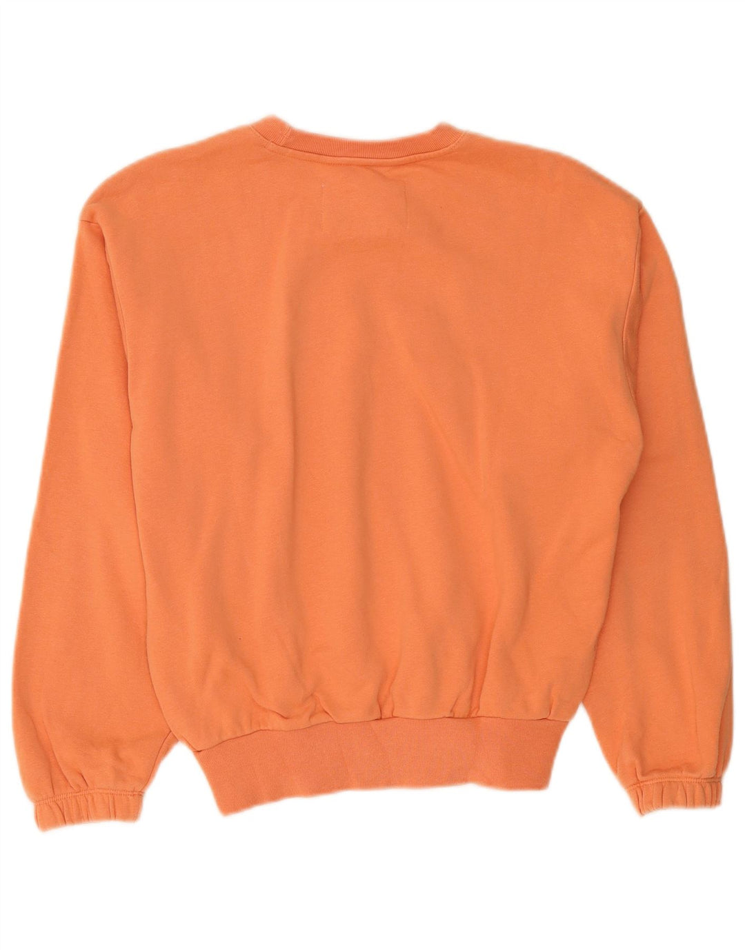 Champion Sudadera de gran tamaño para mujer, talla 10, algodón naranja pequeño