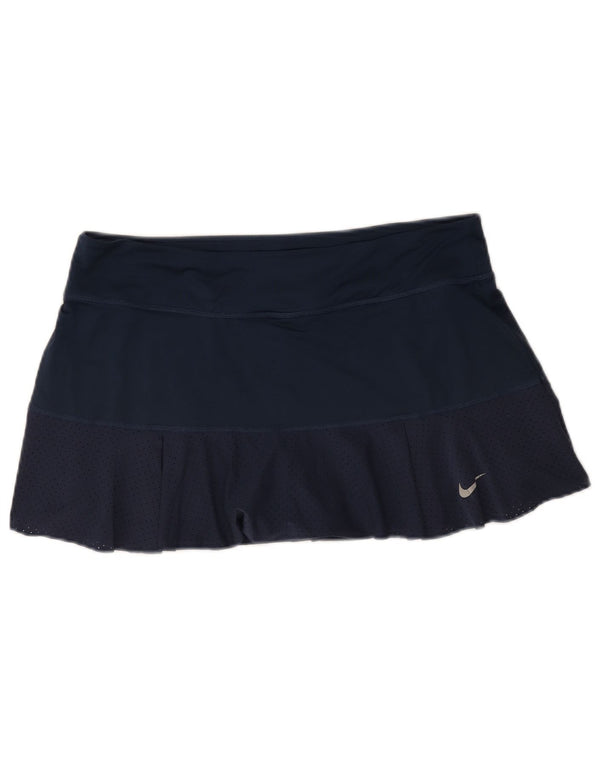 Falda pantalón de tenis Nike para mujer, talla grande, azul marino