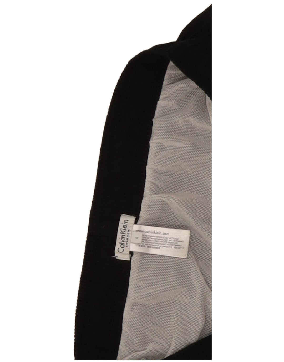 Calvin Klein Bañador con gráfico para hombre, tamaño grande, color negro, poliéster