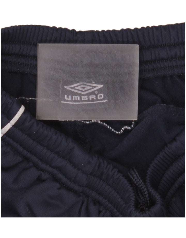 Umbro Hombre Pantalones De Chándal Gráfico Poliéster Azul Marino Medio