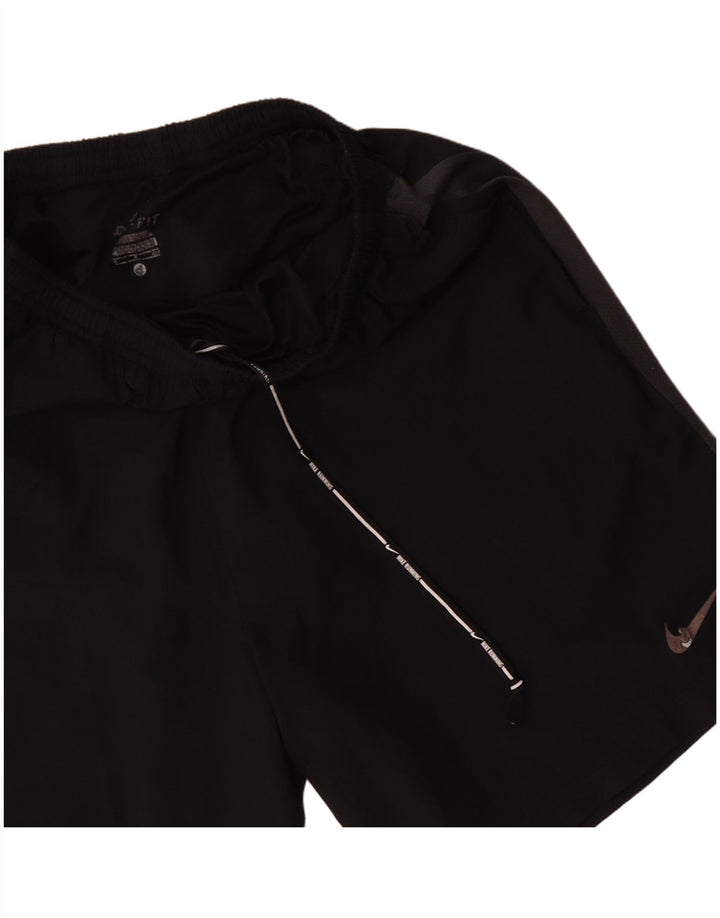 Nike - Pantalones cortos deportivos Dri Fit para hombre, poliéster color block, color negro, pequeño