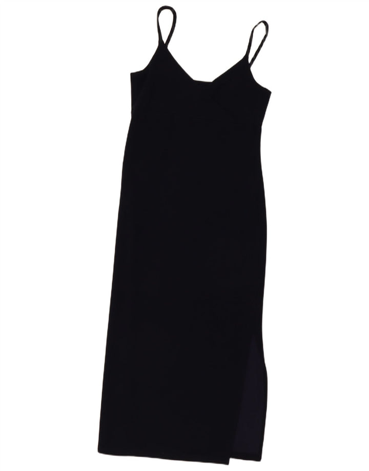 Gap Vestido largo sin mangas para mujer UK 40 Medio Rayón azul marino
