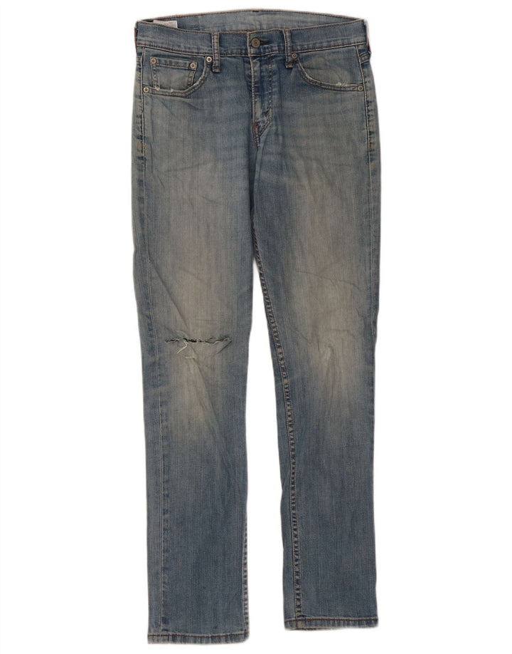 LEVI'S Jeans ajustados desgastados para mujer W30 L32 Algodón azul
