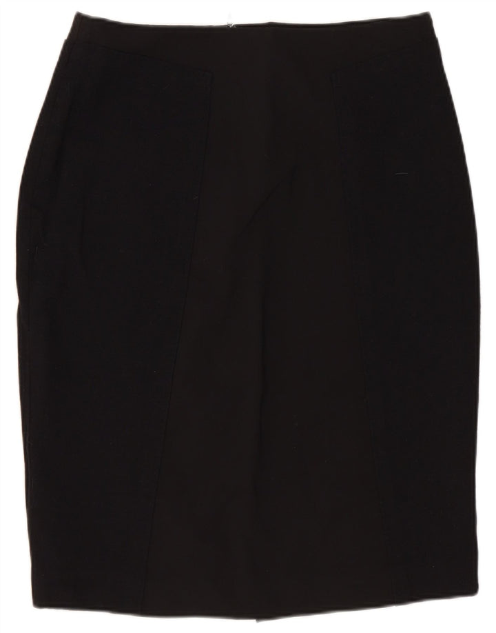 Hugo Boss Falda Lápiz Mujer W32 Grande Negro