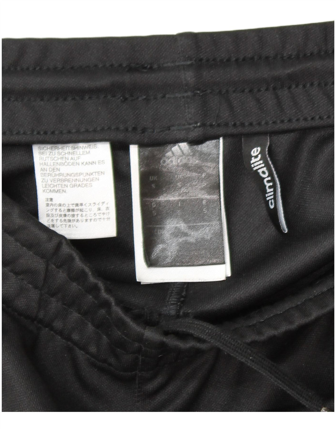 Adidas Pantalones De Chándal Para Hombre Pequeños Negro Poliéster