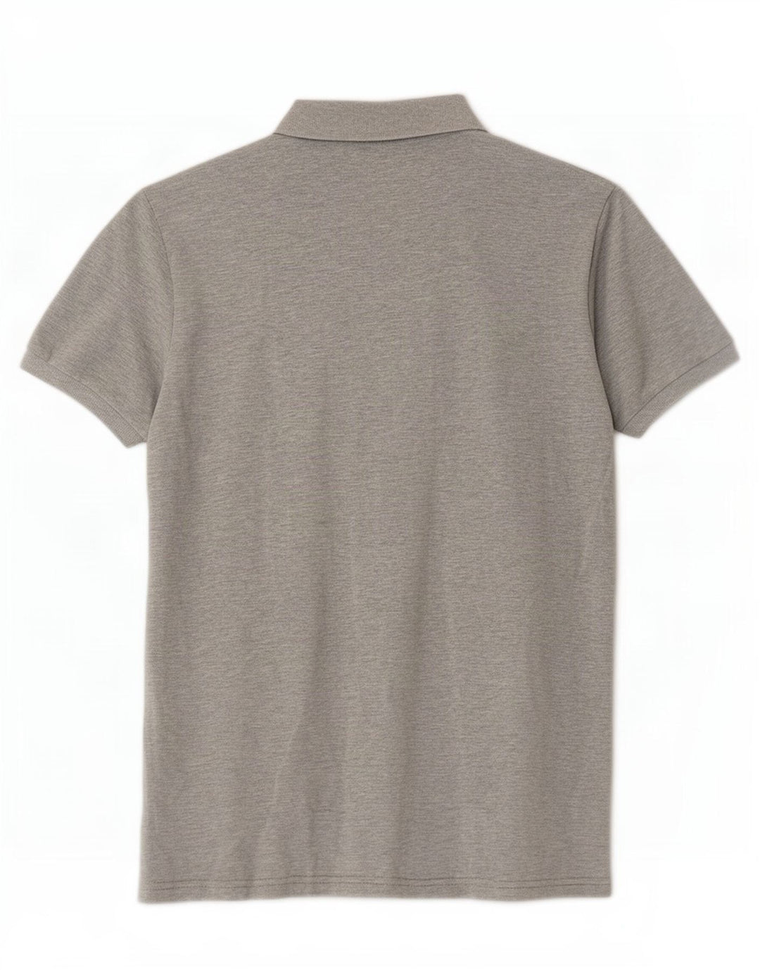 Lyle & Scott Polo para hombre de algodón moteado en gris medio