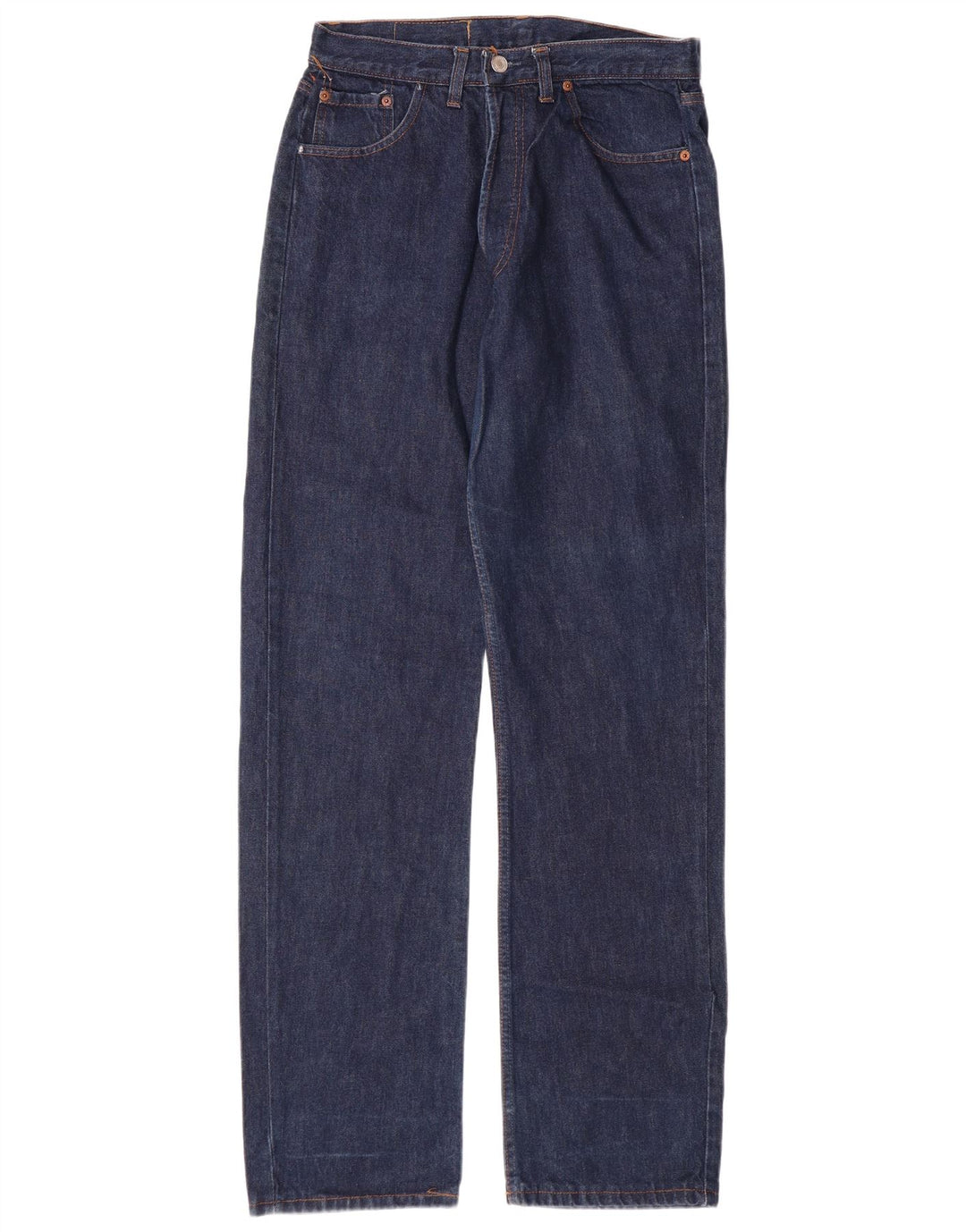 LEVI'S Vaqueros rectos 501 para hombre W34 L36 Azul marino