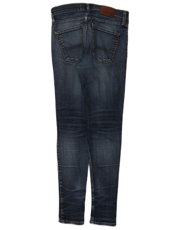 Jeans Hollister Mujer Skinny W30 L30 Algodón Azul Marino