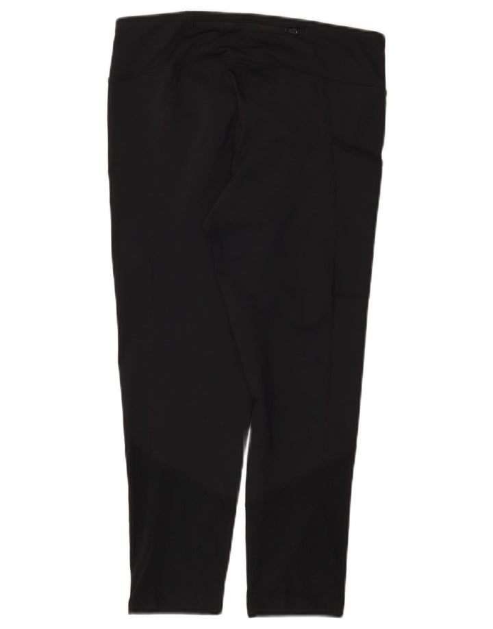 Nike Leggings Capri Dri Fit para Mujer UK 8 Small Poliéster Negro