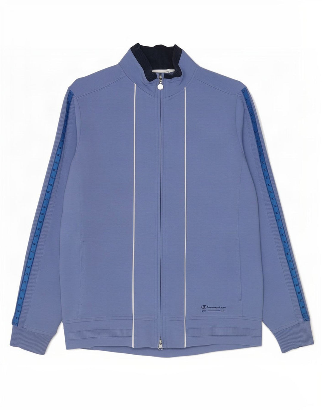 Champion Chaqueta De Chándal Con Gráfico Para Hombre Algodón Azul Medio