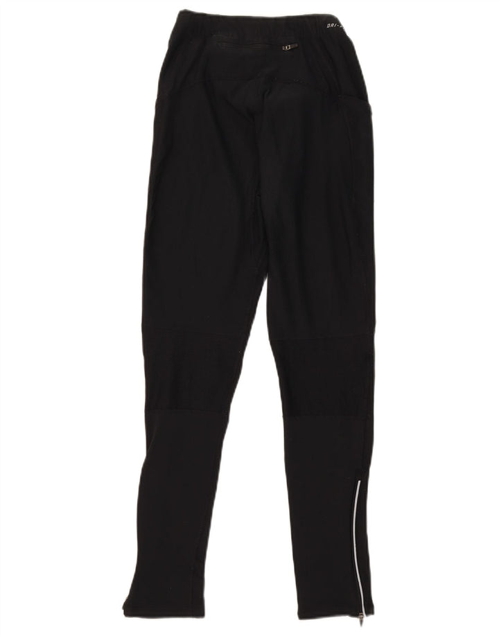 NIKE Leggings Dri Fit para mujer UK 8 Small Poliéster negro
