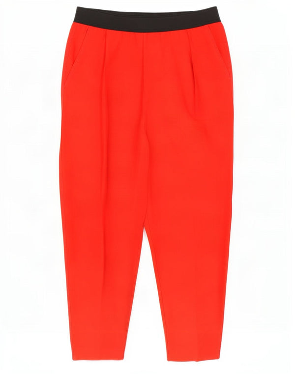 Pantalones cortos Calvin Klein para mujer EU 42 Large W30 L23 Bloque de color rojo