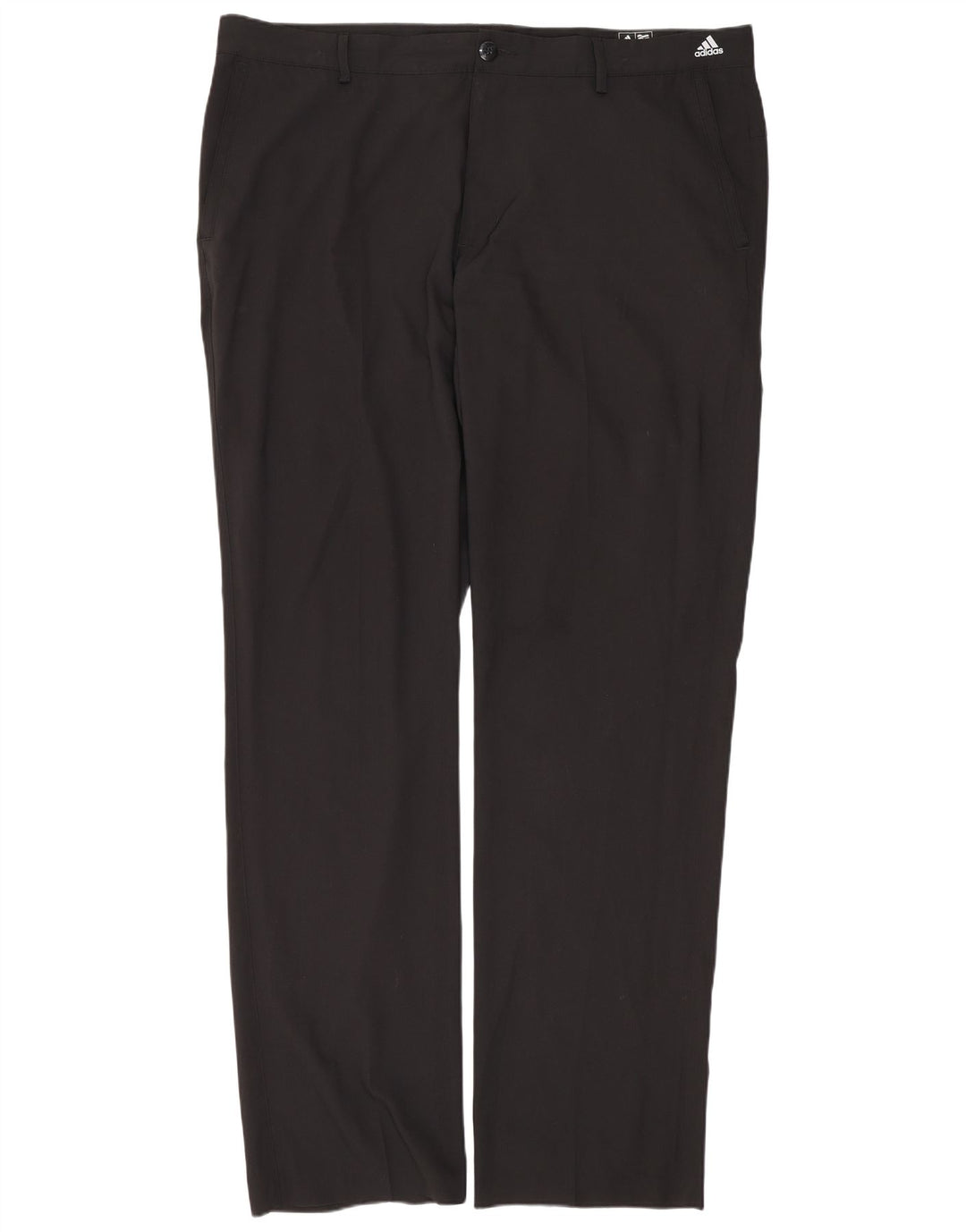 ADIDAS Pantalón chino recto Adizero para hombre W38 L34 Poliéster negro