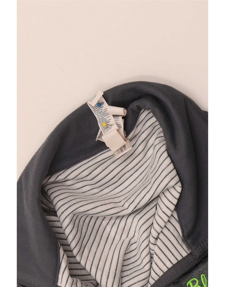 Adidas Mujer Climalite Jersey Chándal Top UK 12/14 Gris Medio