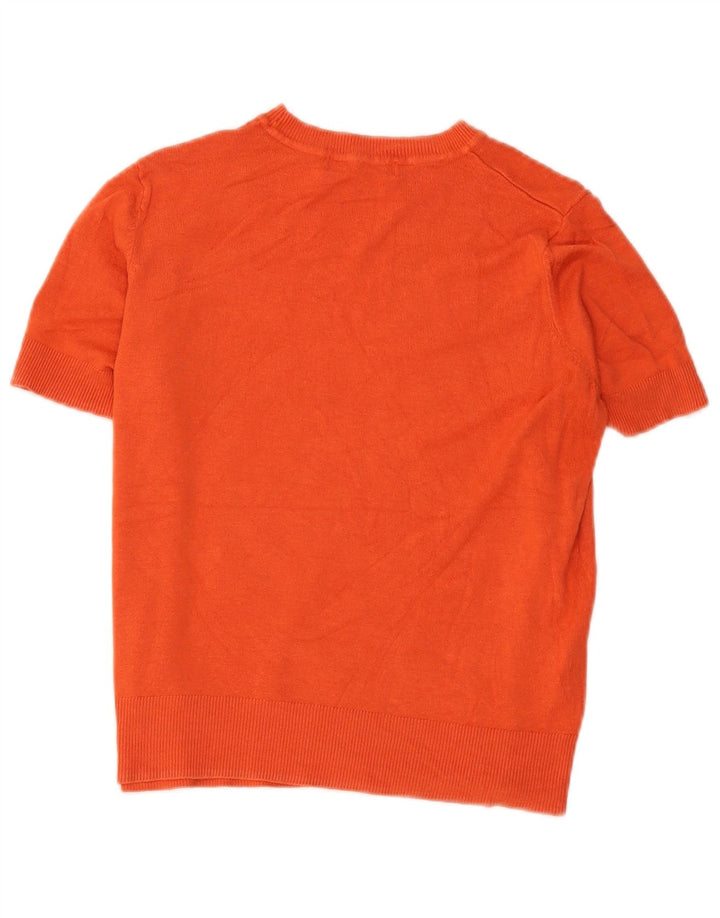 Marks & Spencer Camiseta corta para mujer UK 44 Viscosa roja mediana