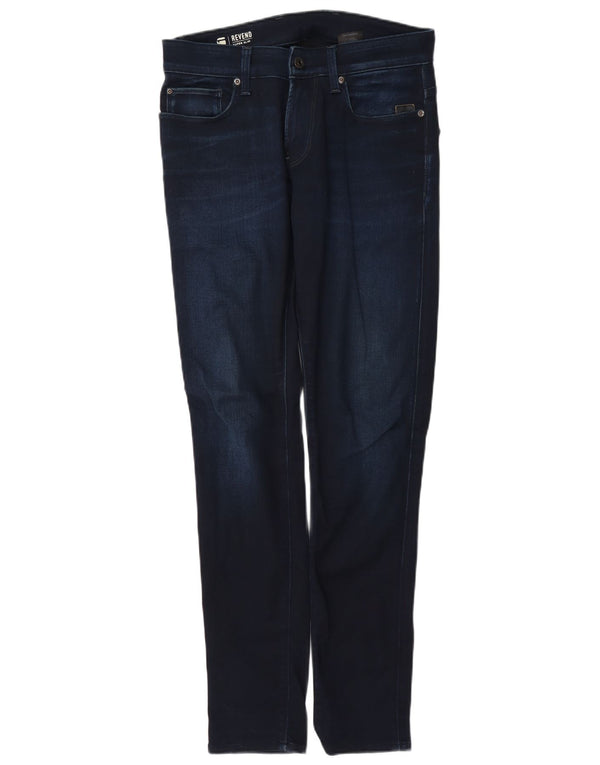 G-Star Mujer Revend Super Slim Jeans W29 L32 Algodón Azul Marino