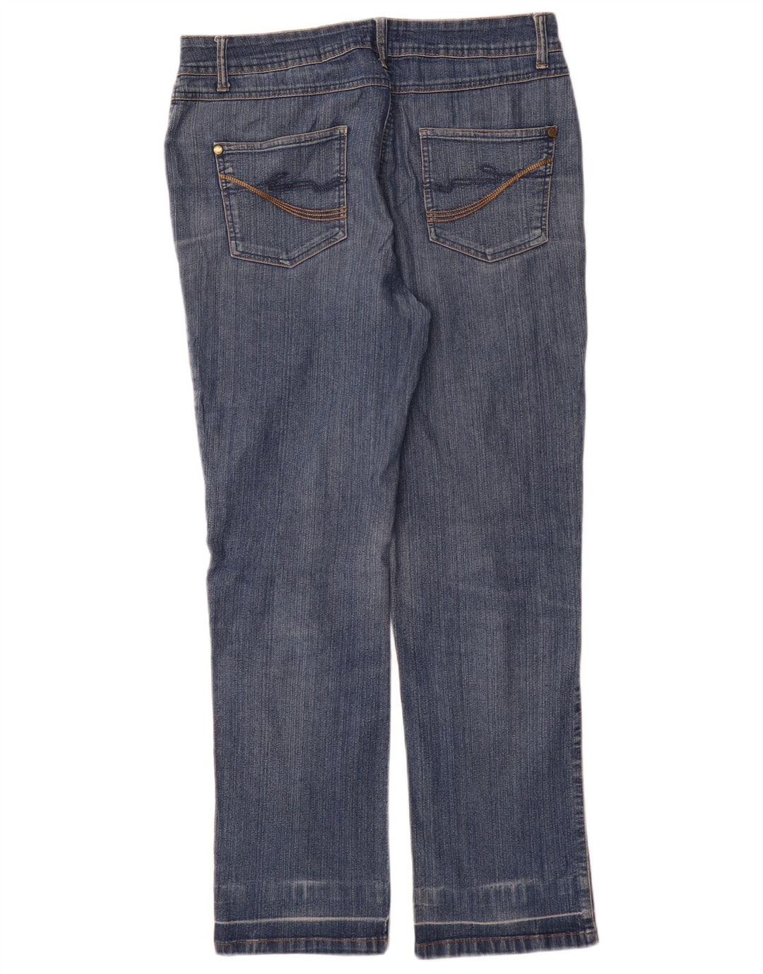 Vaqueros rectos para mujer M&Co UK 12 Medium W32 L30 Azul