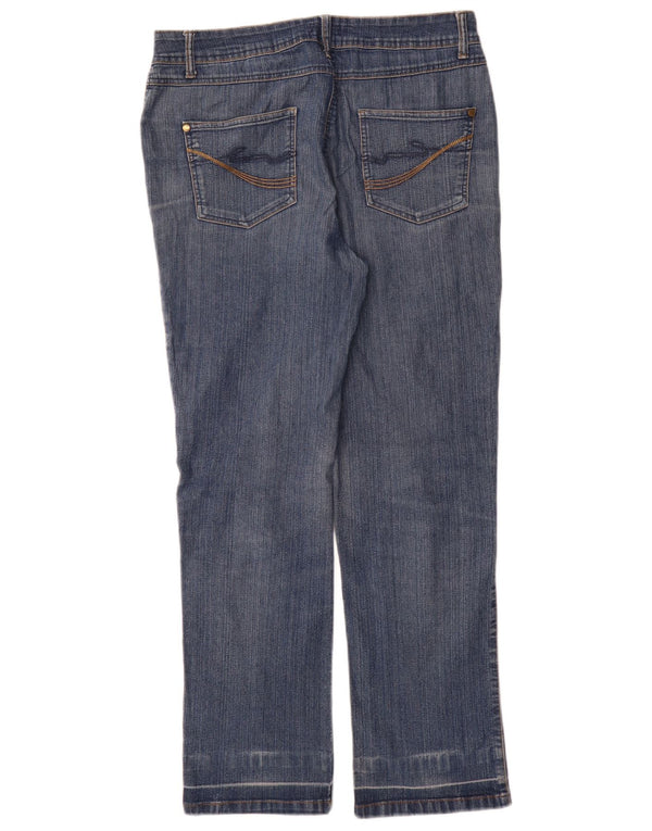 Vaqueros rectos para mujer M&Co UK 12 Medium W32 L30 Azul