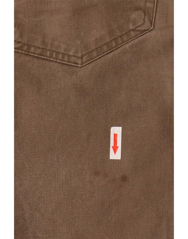 Vaqueros Hombre Trussardi Rectos W33 L27 Algodón Beige