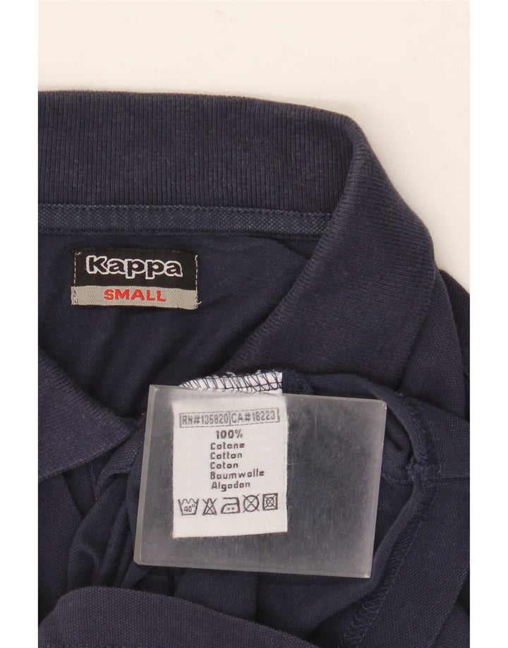 Kappa Polo Hombre Small Azul Marino Algodón