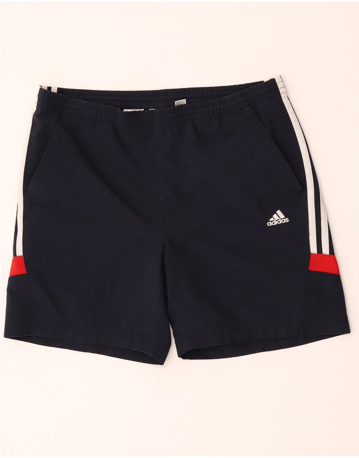 Adidas Pantalón Corto Deportivo Niño 13-14 Años Azul Marino Poliéster