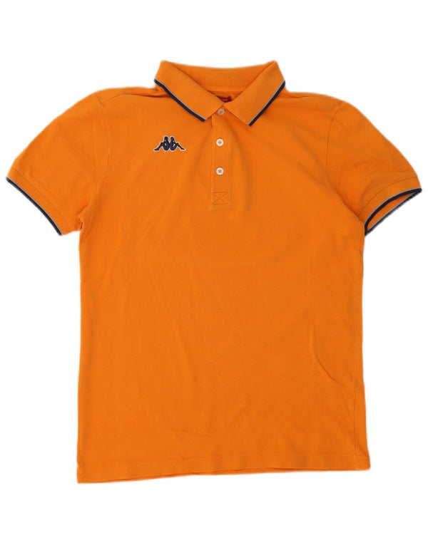 Polo Kappa Hombre Naranja Mediano