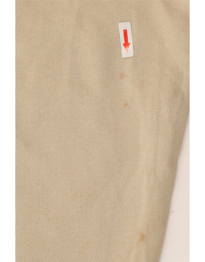 Zara Hombre Pantalón Chándal Joggers Algodón Beige Medio