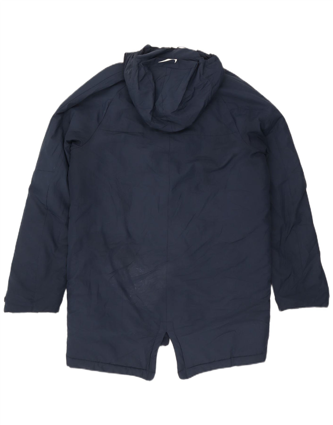 Nike Abrigo cortavientos con capucha para hombre UK 38 Medium Azul marino Poliéster