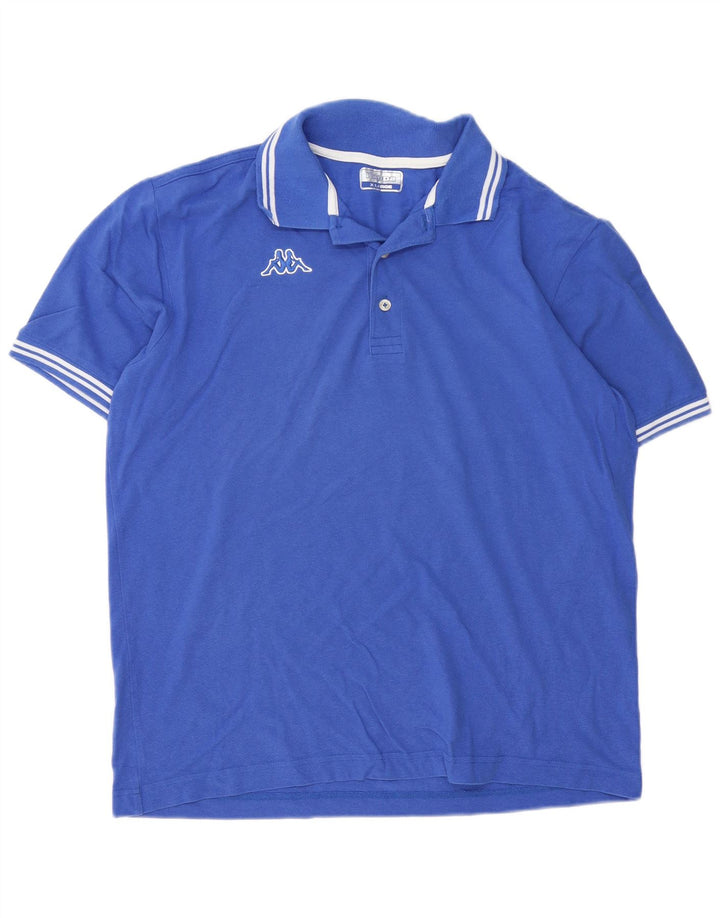 Kappa Polo Hombre XL Algodón Azul