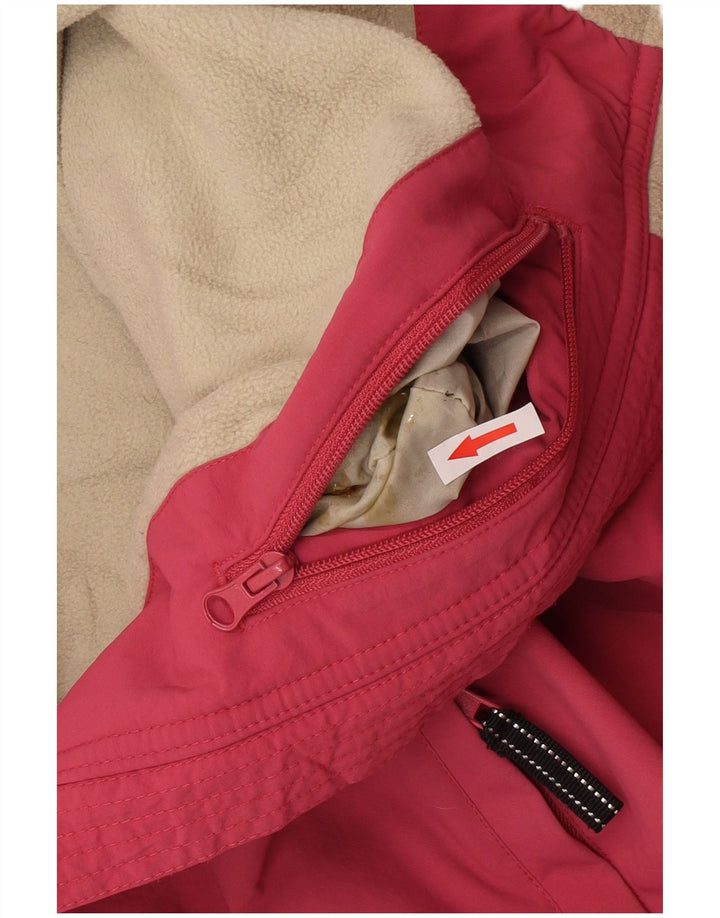 Woolrich Chaqueta cortavientos para hombre UK 42 XL Nylon rosa